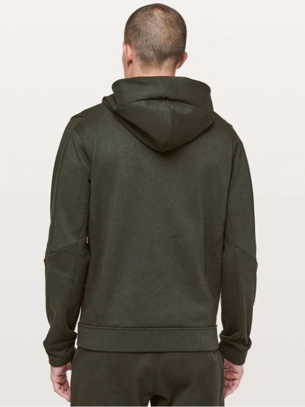 Lululemon | City Sweat hoodie Thermo | Heathered Dark Olive | Large